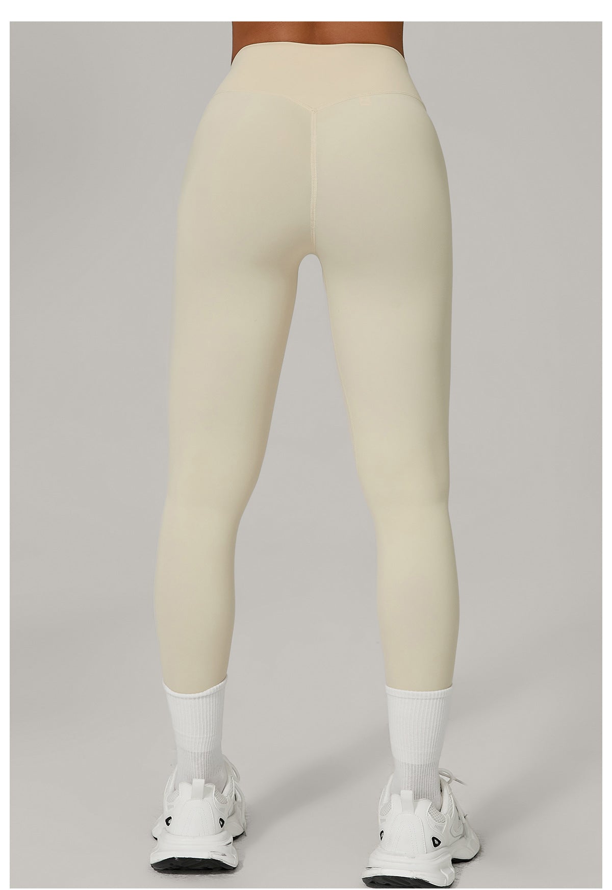 Invisible Pleated Quick Drying Fitness Pants Breathable Outer Wear Tight Sports Pants High Waist Hip Lift Yoga Pants
