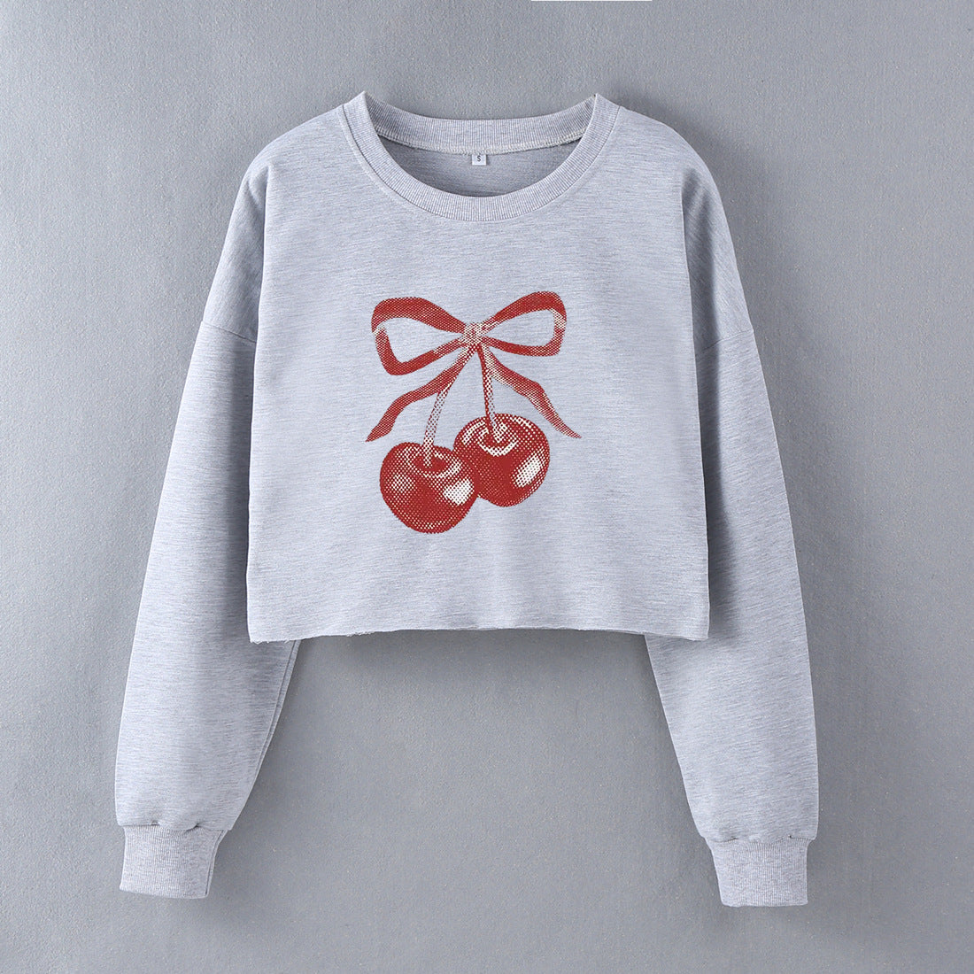 Street Hipster Sexy Top Short Long Sleeve Sweatshirt Autumn Winter Women Clothing