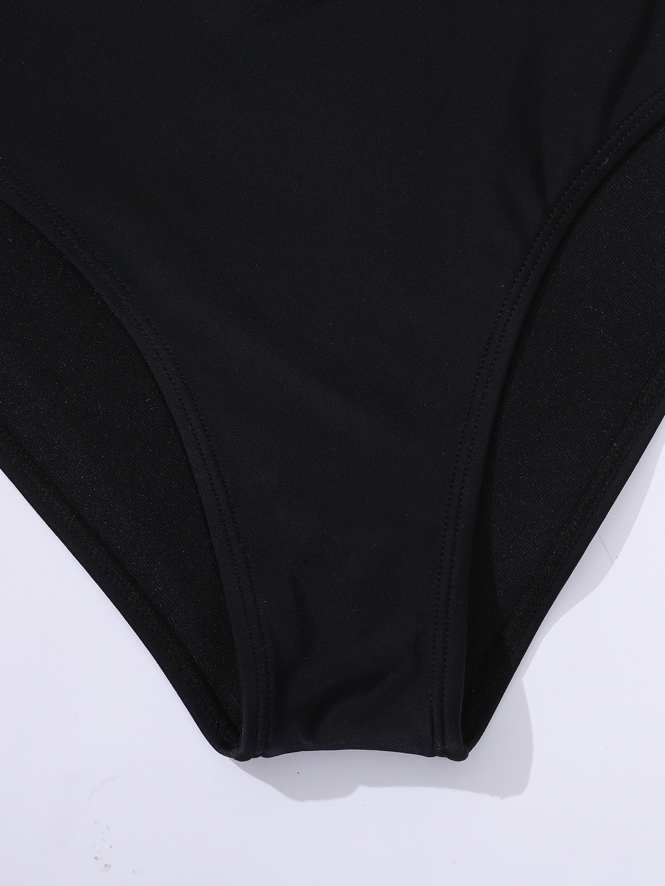 Bikini Solid Color Tied Sexy Bikini Split Swimsuit Swimwear Women Criss Cross