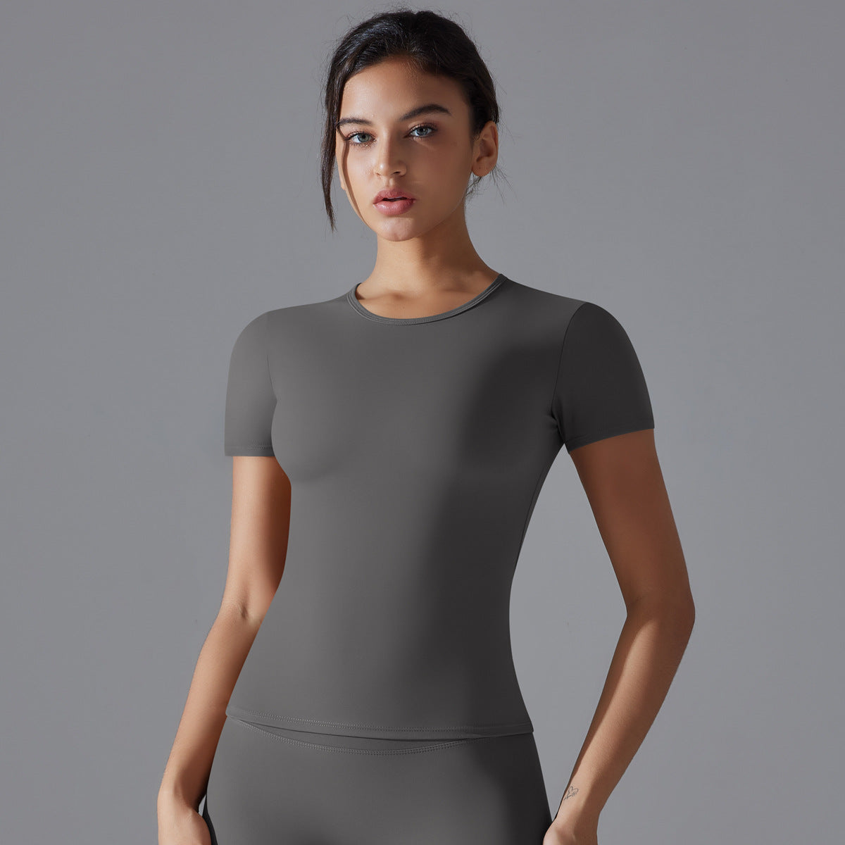 Short Sleeve-Dark Gray