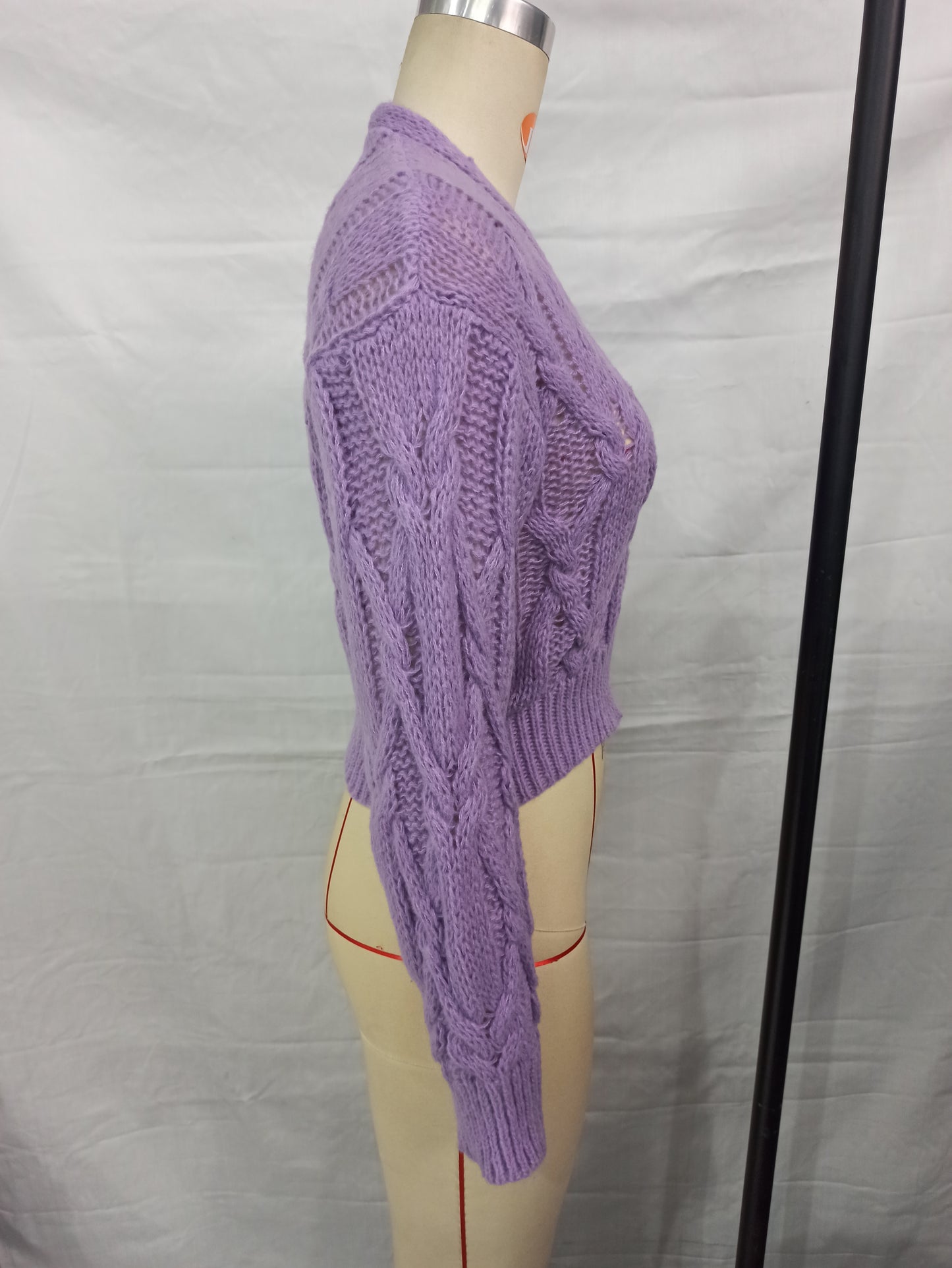 Women Clothing V-neck Long Sleeve Sweater Women